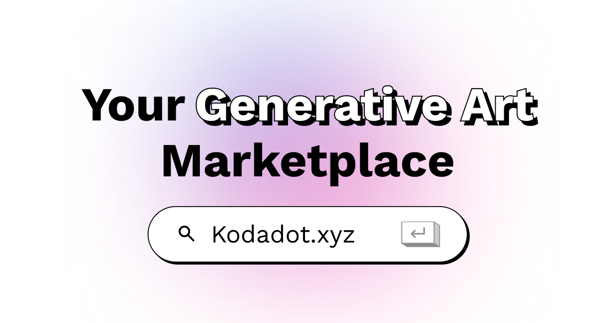 KodaDot - Go To Polkadot NFT marketplace